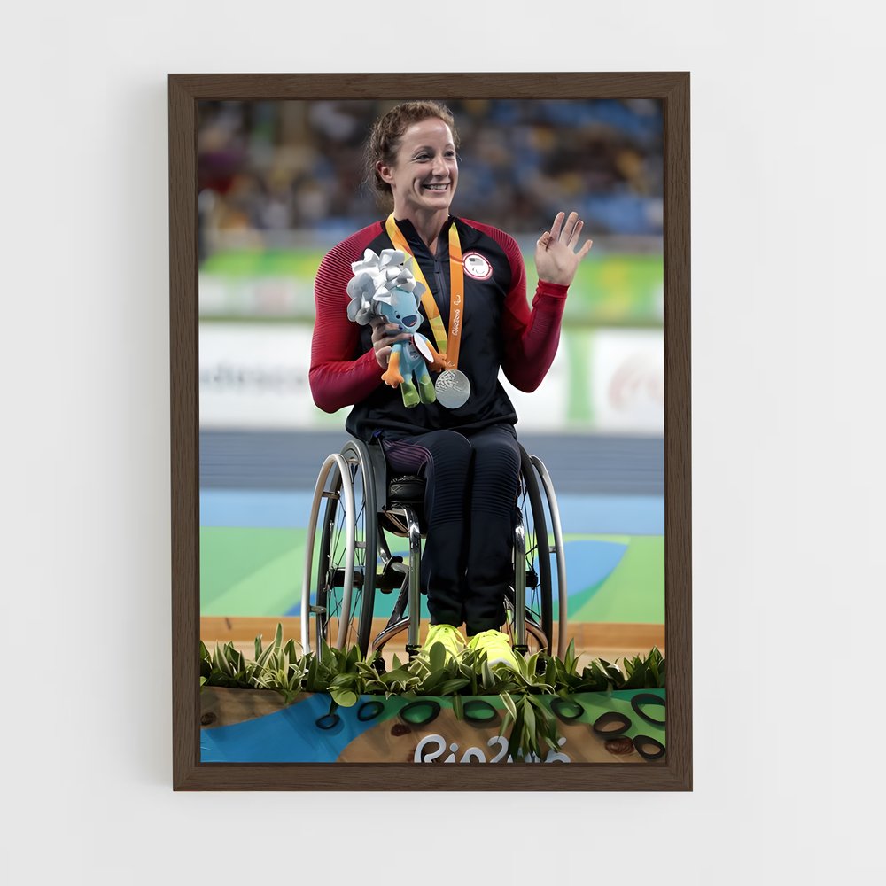 Poster Tatyana en Or – affiche Jeux Olympiques (vue 5)